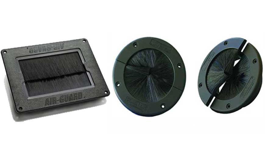 DB Dazzle Brush Grommet Raised Access Floor System, Raised Floor